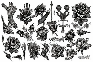 a court of thrones and roses arm tattoo tattoo idea