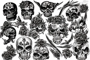 death power tattoo idea