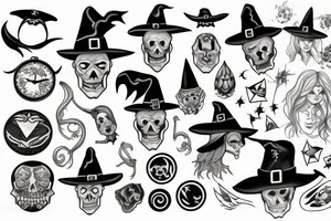 Witch tattoo idea