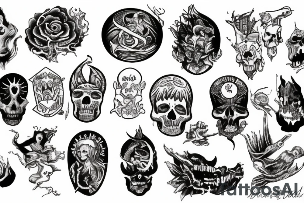 God is dead tattoo idea