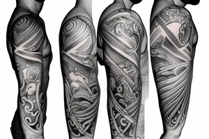 A greek god tattoo idea