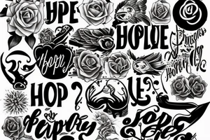hope that better days are to come tattoo idea
