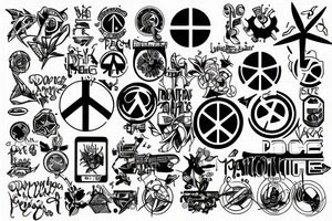 technology
peace tattoo idea
