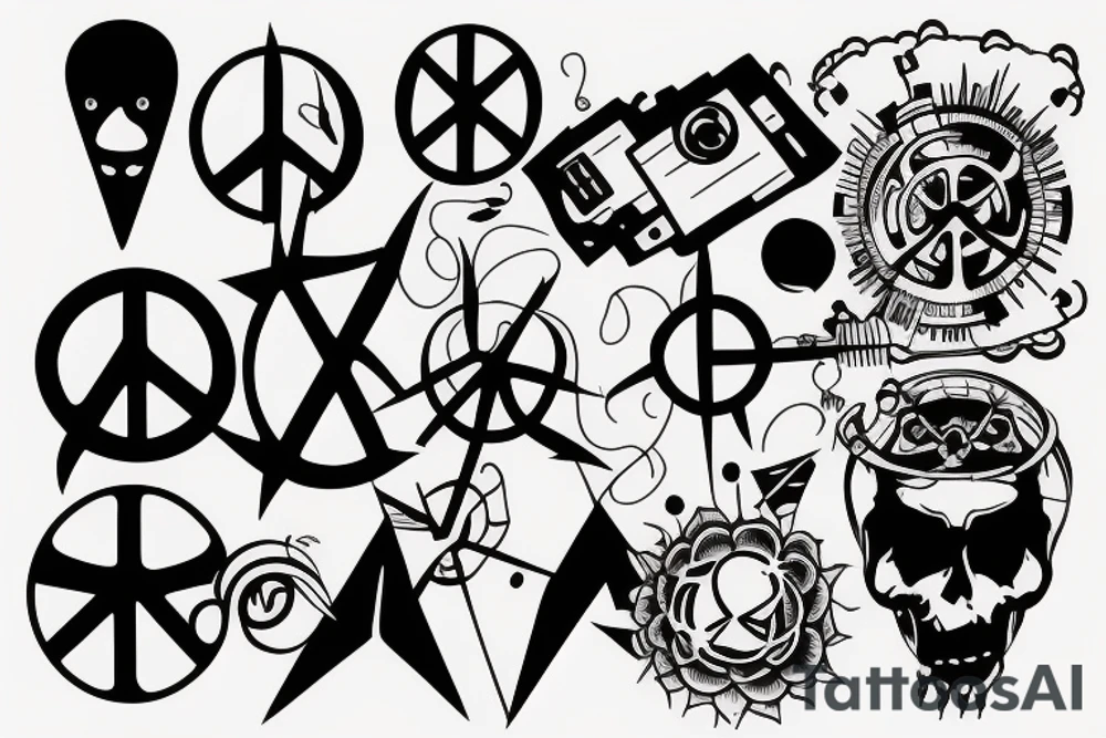 technology
peace tattoo idea