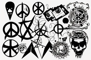 technology
peace tattoo idea