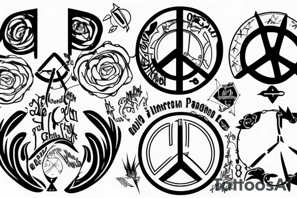 technology
peace tattoo idea