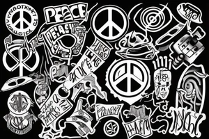 technology
peace tattoo idea