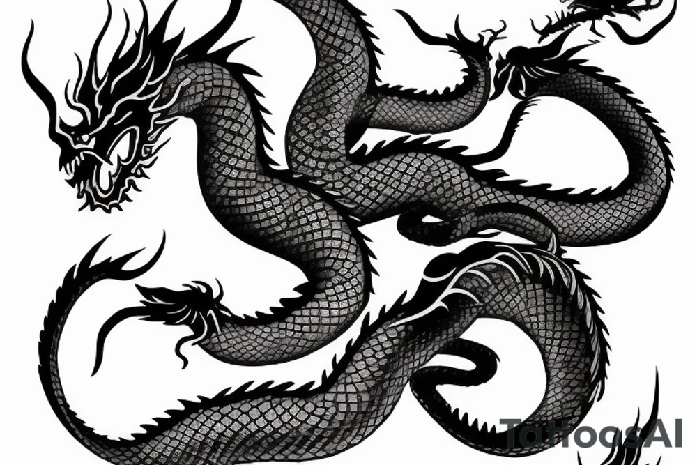 snake
dragon
asian dragon tattoo idea