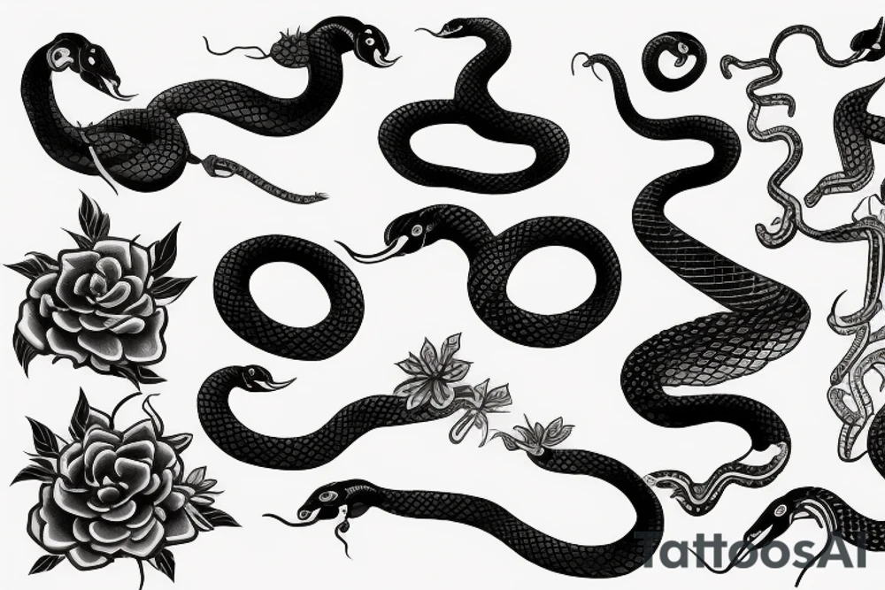 snake tattoo idea