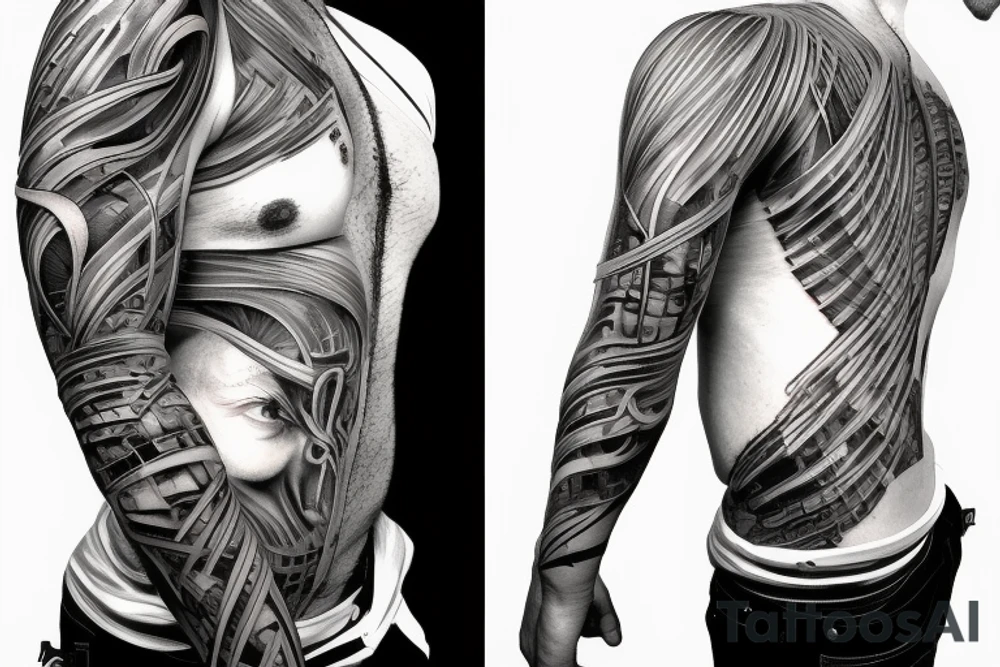 biomechanic tattoo idea