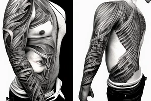 biomechanic tattoo idea