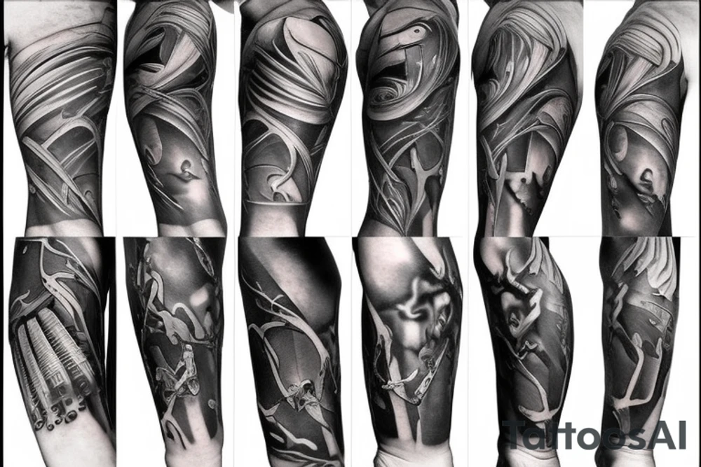 biomechanic tattoo idea