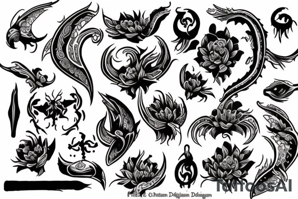 Opium tattoo idea