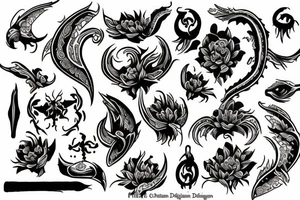 Opium tattoo idea