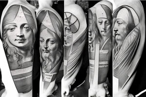 artifacts of leonardo da vinci tattoo idea