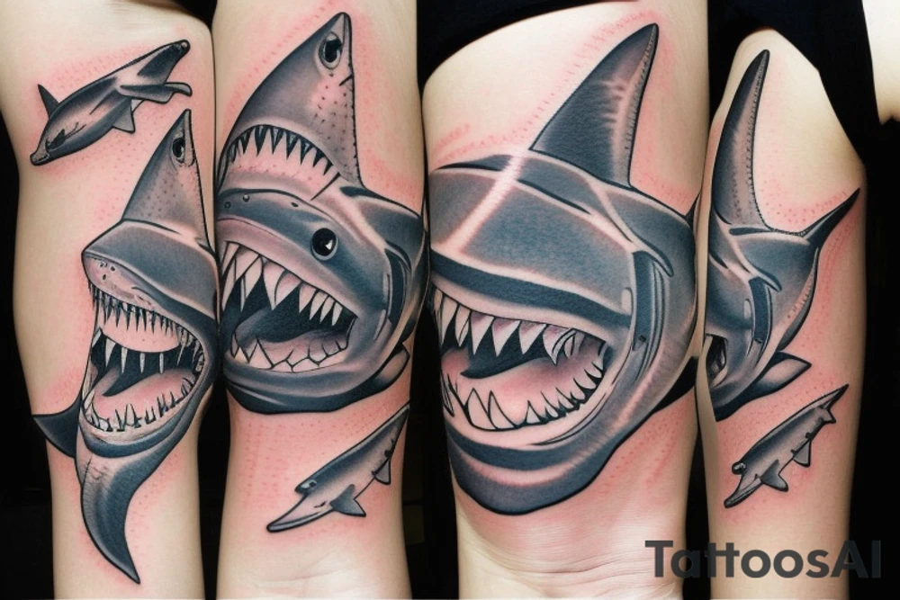 Shark tattoo idea