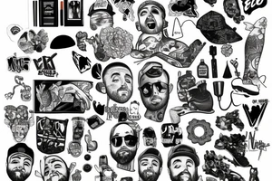 Mac Miller tattoo idea