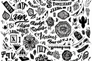 I want it to say "SZN" tattoo idea