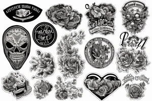american traditional patch tattoo tattoo idea