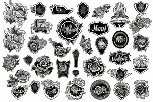 american traditional patch tattoo tattoo idea