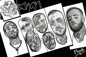 mac miller inspired tattoo tattoo idea
