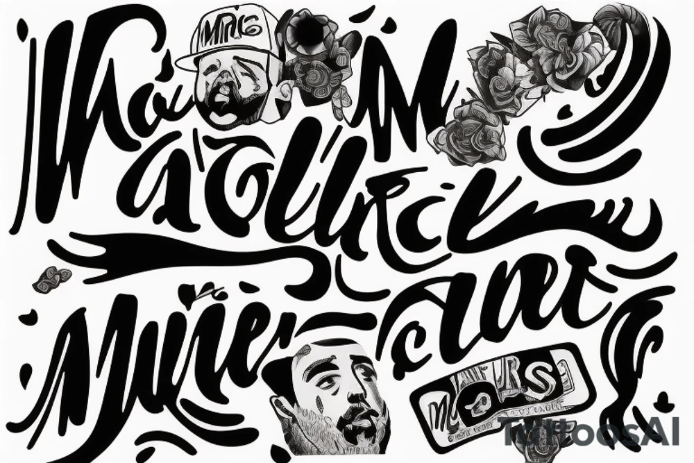 mac miller inspired tattoo tattoo idea