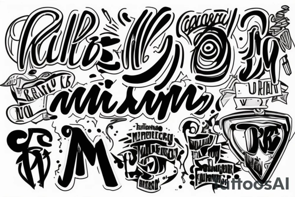 mac miller inspired tattoo tattoo idea