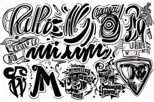 mac miller inspired tattoo tattoo idea