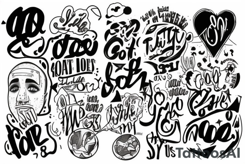 inspired by the song "so it goes" by mac miller tattoo idea