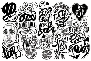 inspired by the song "so it goes" by mac miller tattoo idea