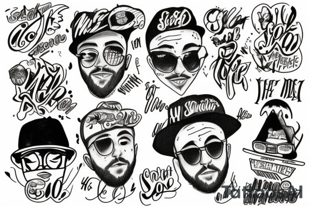 inspired by the song "so it goes" by mac miller tattoo idea