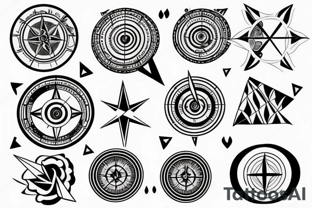 Compass Concept tattoo idea