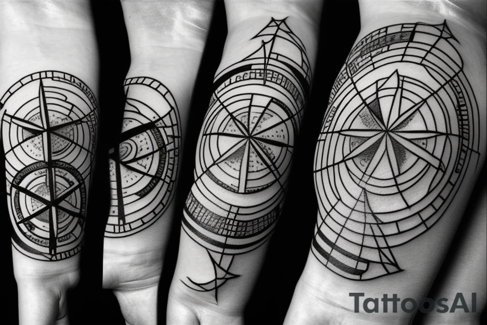 Compass Concept tattoo idea