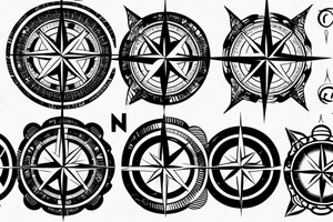 Compass Concept tattoo idea