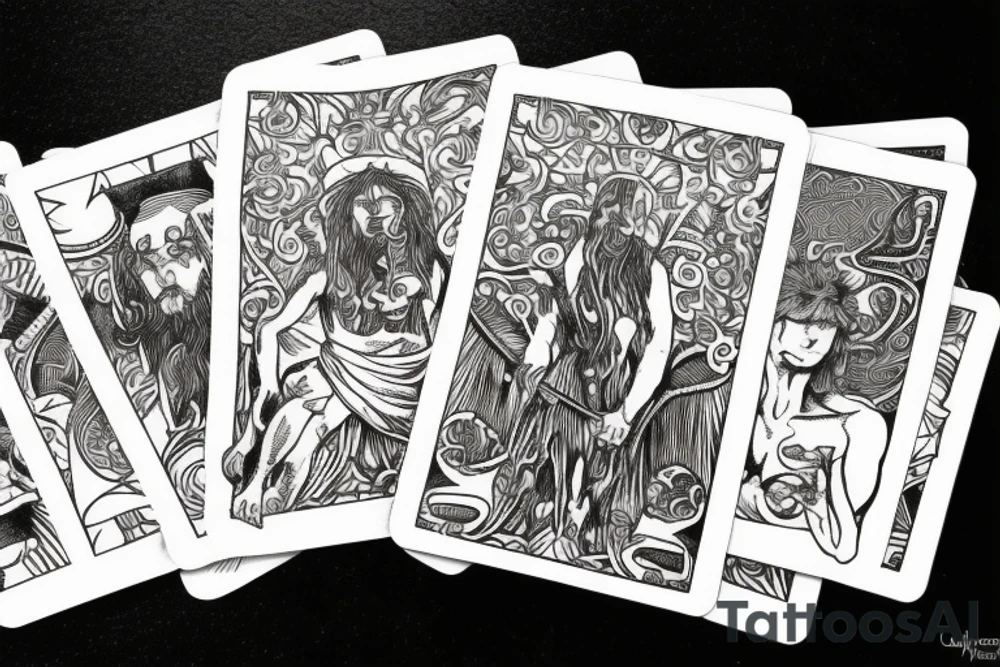 The fool tarot with unfathomable depths tattoo idea
