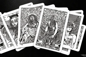 The fool tarot with unfathomable depths tattoo idea