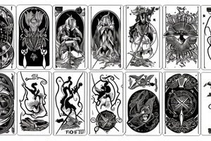 The fool tarot with unfathomable depths tattoo idea