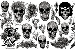 death beyond life tattoo idea