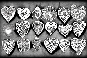 heart carved in stone
divine tattoo idea