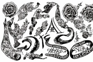 Holmes, family, respect, honor tattoo idea