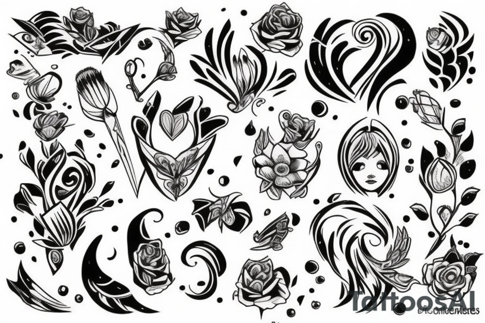 Daughter tattoo tattoo idea