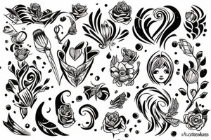 Daughter tattoo tattoo idea
