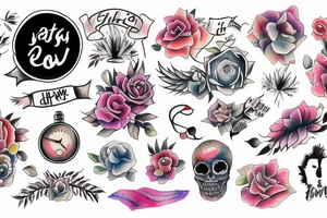 right now it´s happening tattoo idea