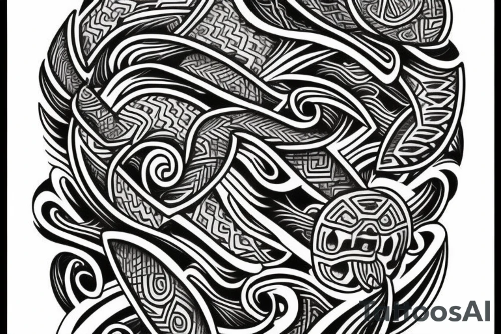 polynesian tattoo idea