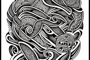 polynesian tattoo idea