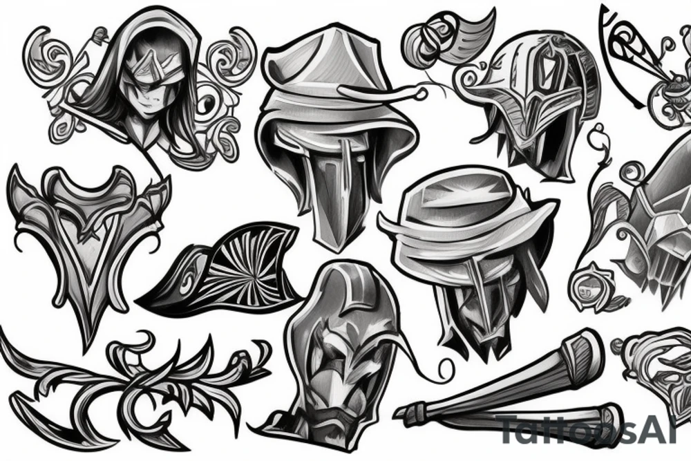 Knight tattoo idea