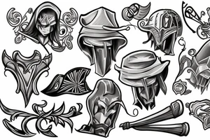 Knight tattoo idea