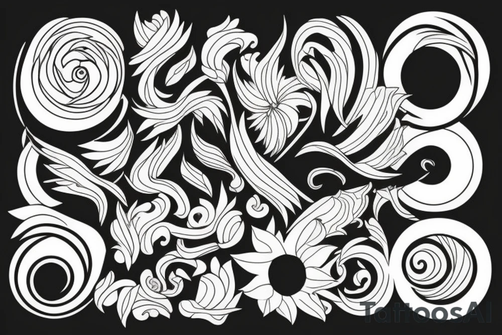 A big portal tattoo idea