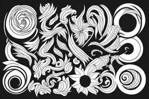 A big portal tattoo idea