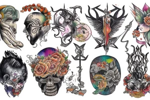 Gods of fun tattoo idea